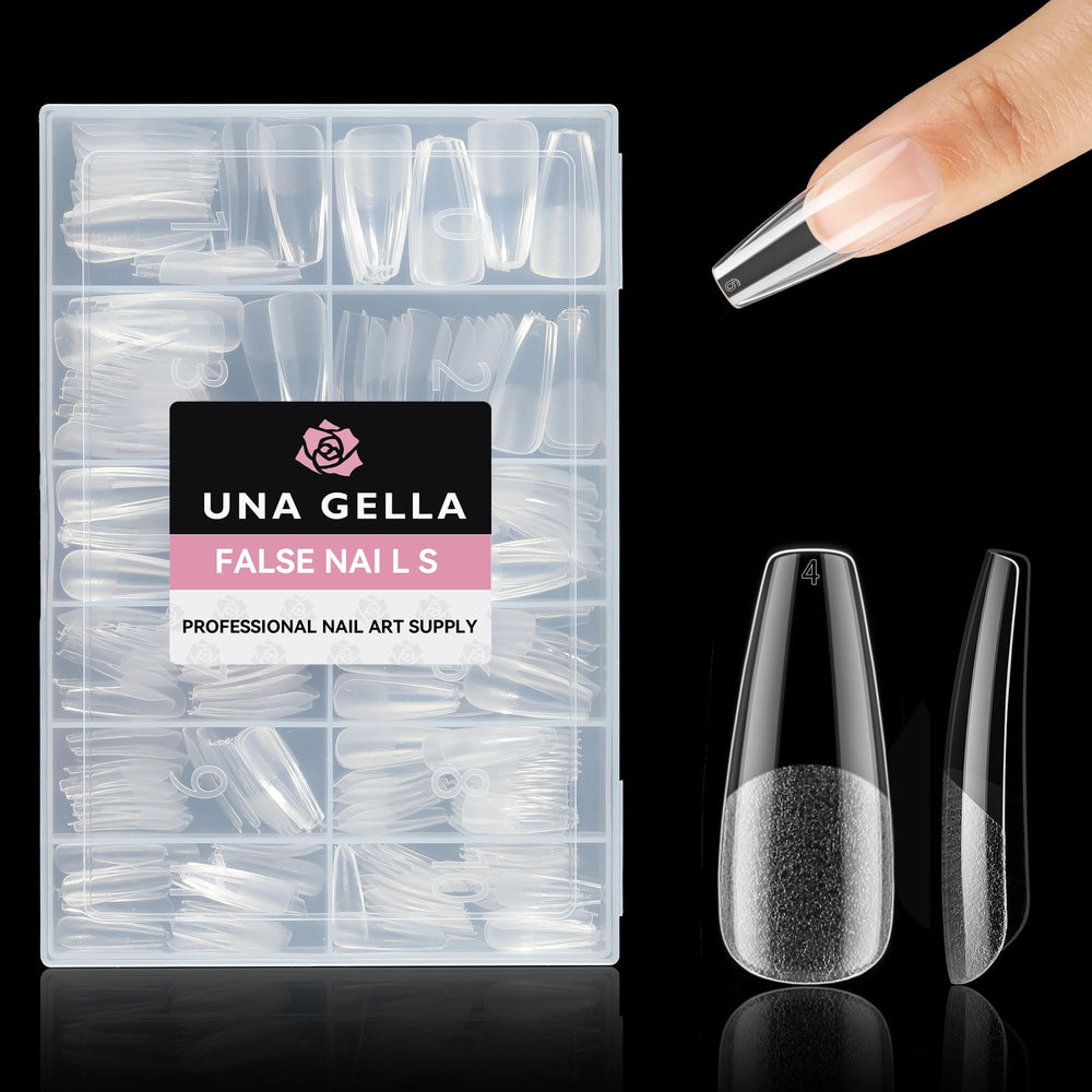 UNA GELLA DIY salon-ready nail tips for versatile use