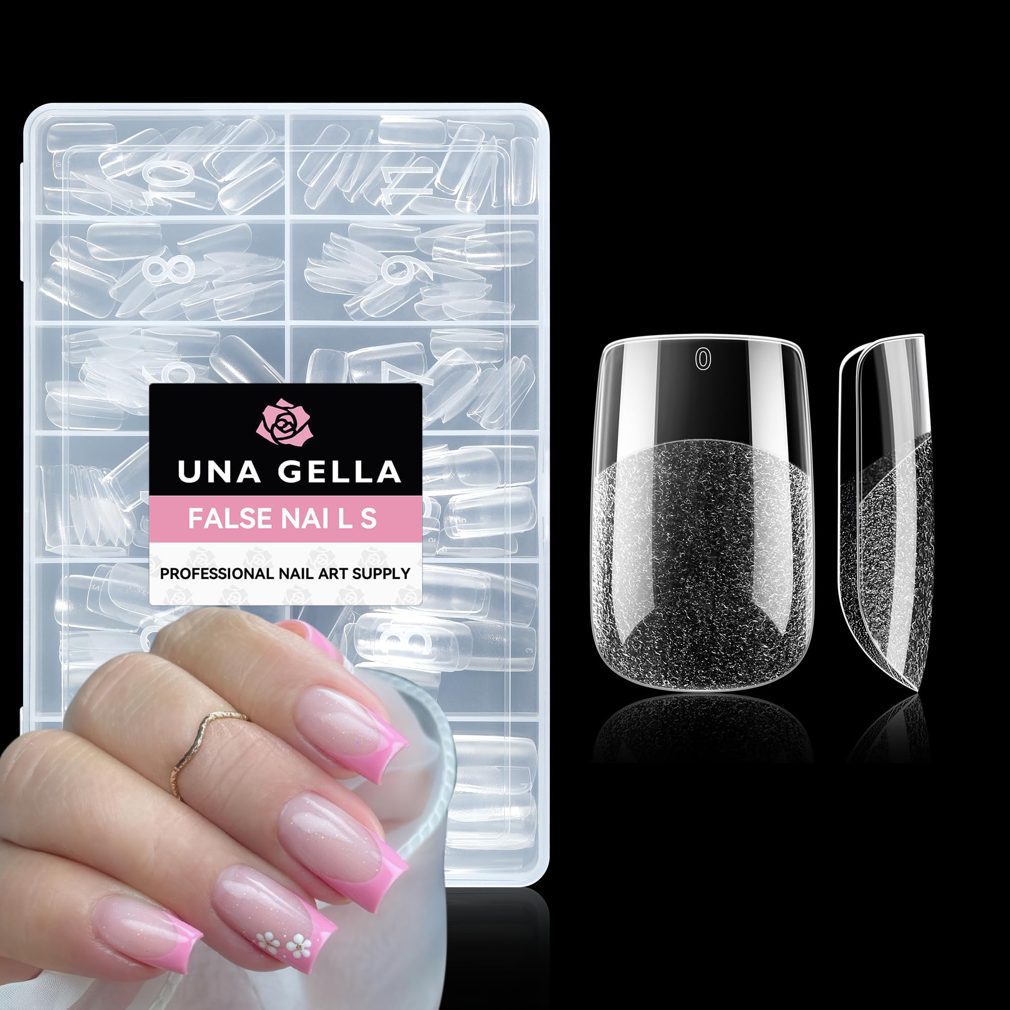 UNA GELLA easy to apply and remove for quick maintenance.
