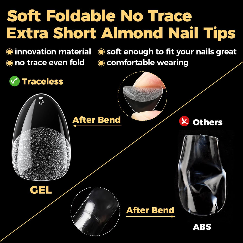 UNA GELLA easy removal with acetone-safe gel tips.
