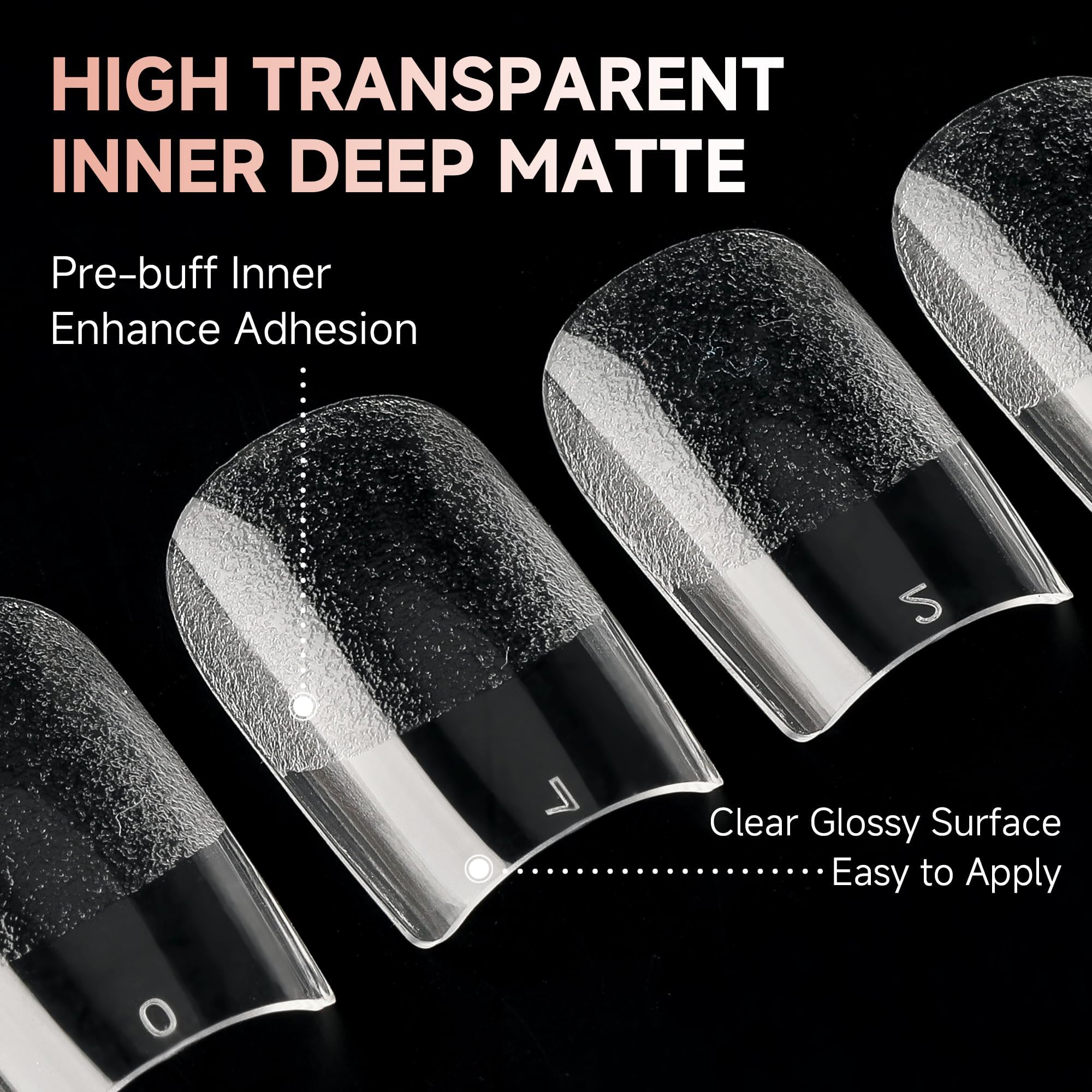 UNA GELLA flat back edge and thin front edge for a seamless finish.