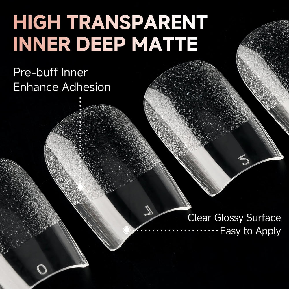 UNA GELLA flat back edge and thin front edge for a seamless finish.