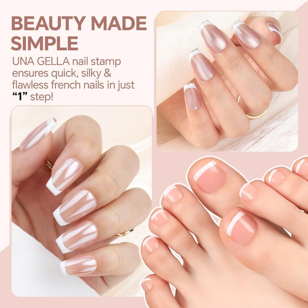 UNA GELLA short stamper for small nails and toes