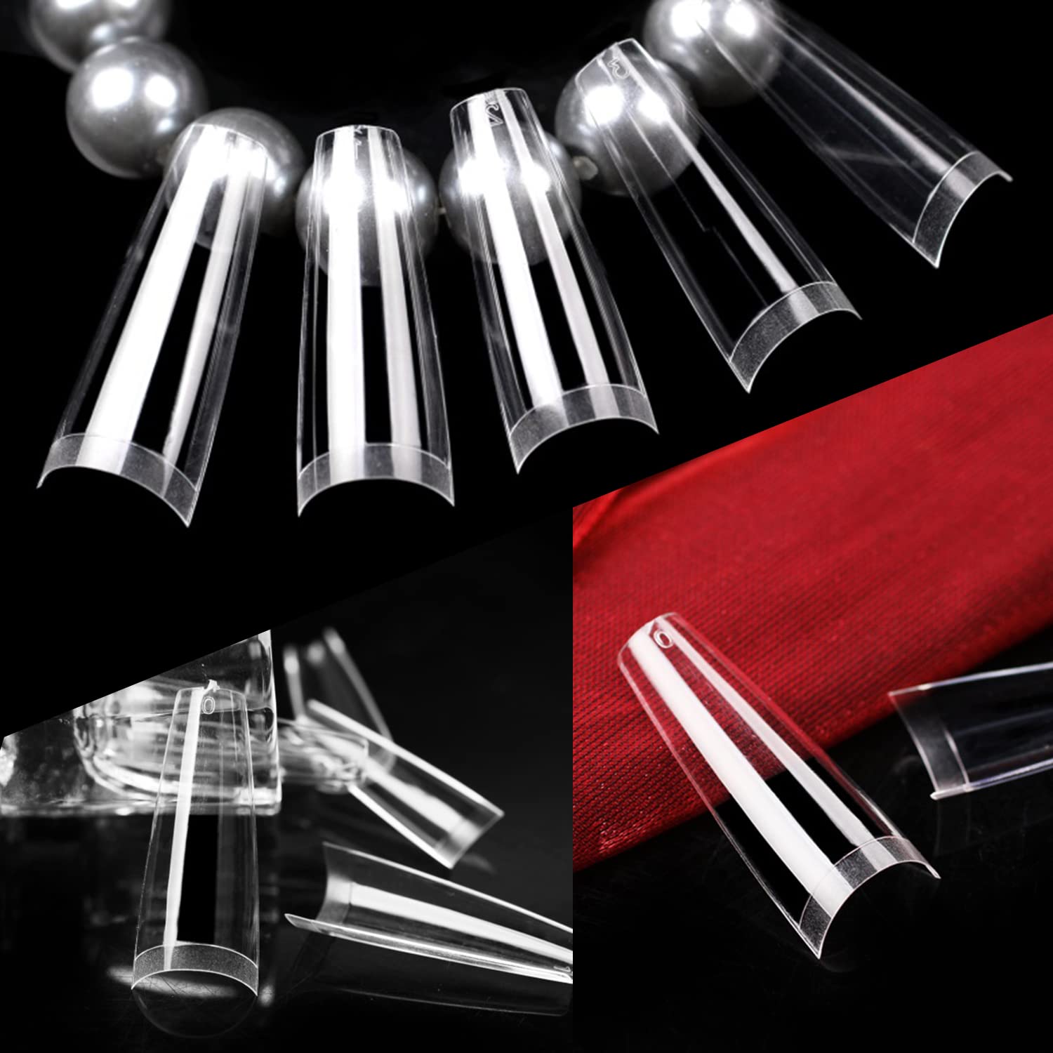 UNA GELLA long-lasting coffin nails suitable for weeks of wear.