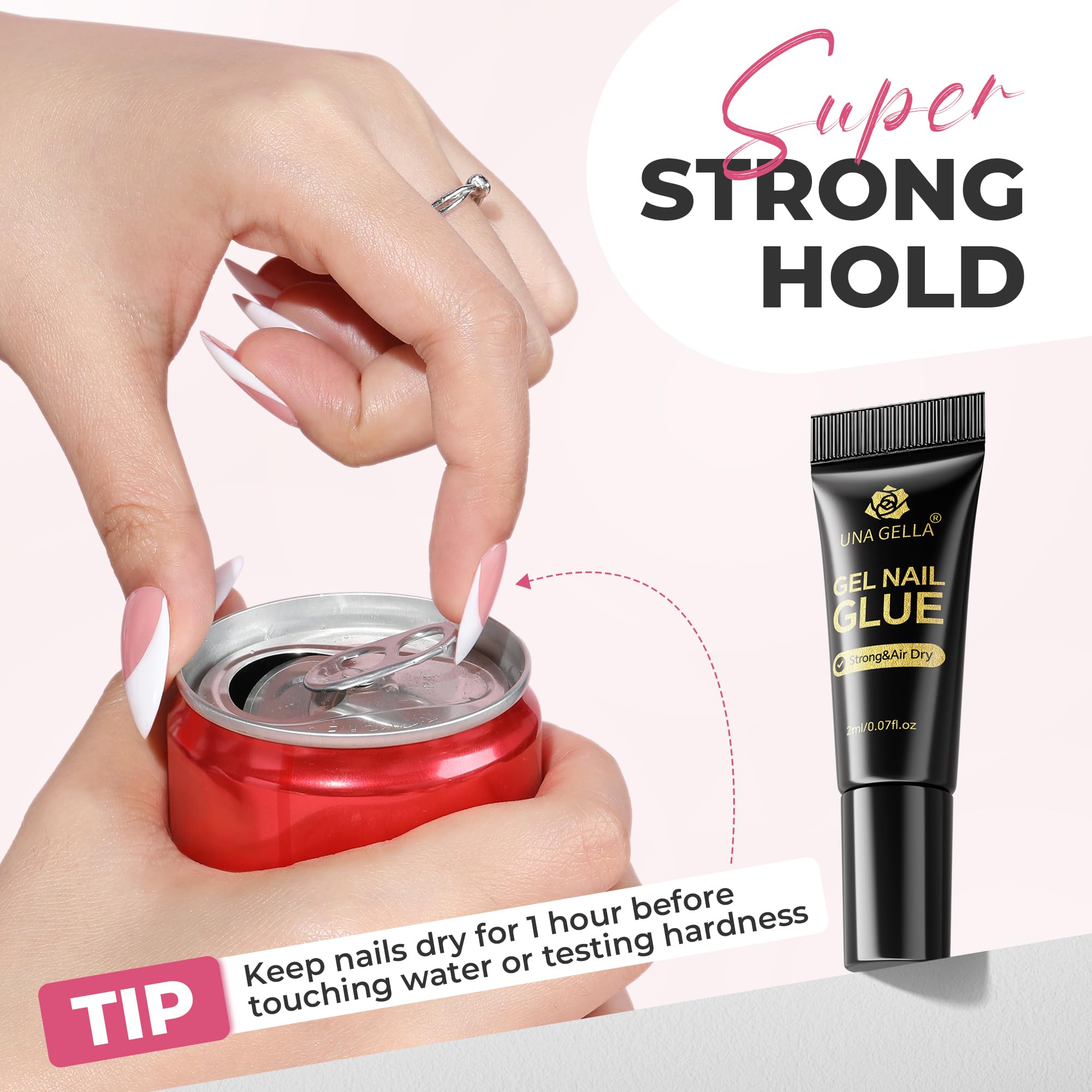 UNA GELLA long-lasting hold supports up to 28+ days with proper prep.