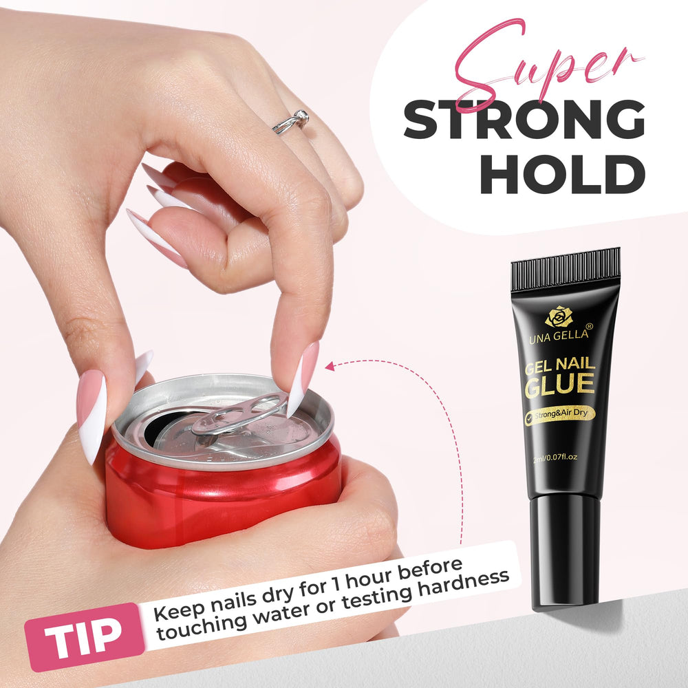 UNA GELLA long-lasting hold supports up to 28+ days with proper prep.