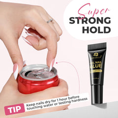 UNA GELLA long-lasting hold supports up to 28+ days with proper prep.