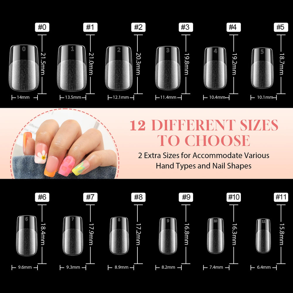 UNA GELLA long-lasting tips designed to wear for weeks with proper application.