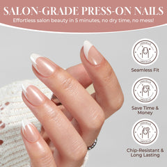UNA GELLA nail glue provides strong adhesion for secure wear