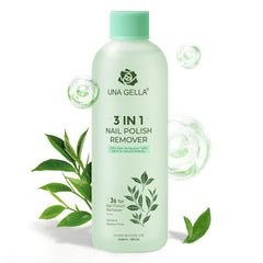 UNA GELLA nail polish remover cap for quick, easy removal.