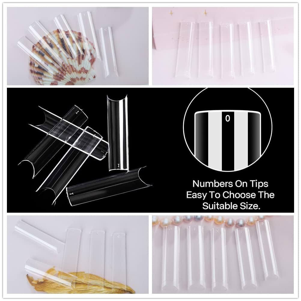 UNA GELLA packaging box for organized at-home nail tips