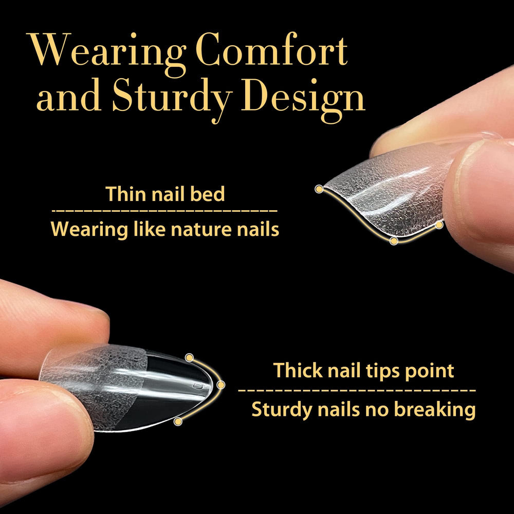 UNA GELLA gelly soft tips leave no trace when bent for shaping.