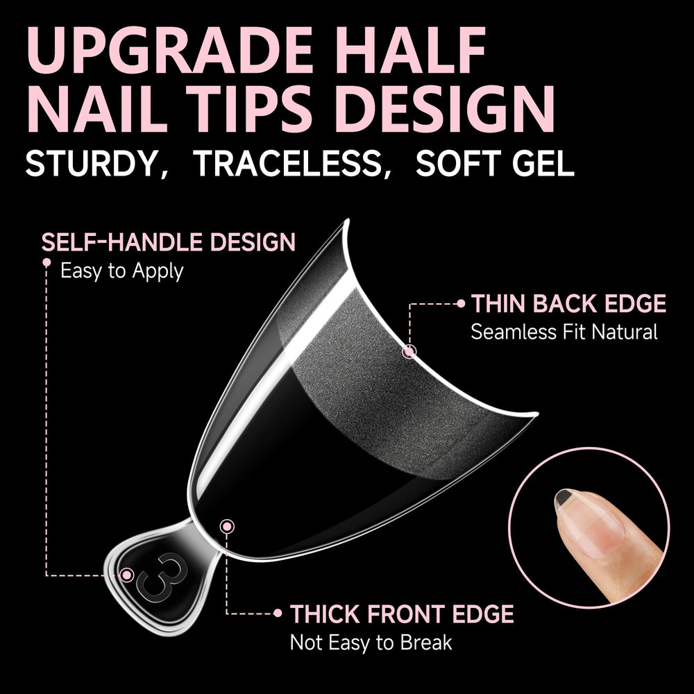 UNA GELLA strong adhesion tip ensures seamless, crease-free application