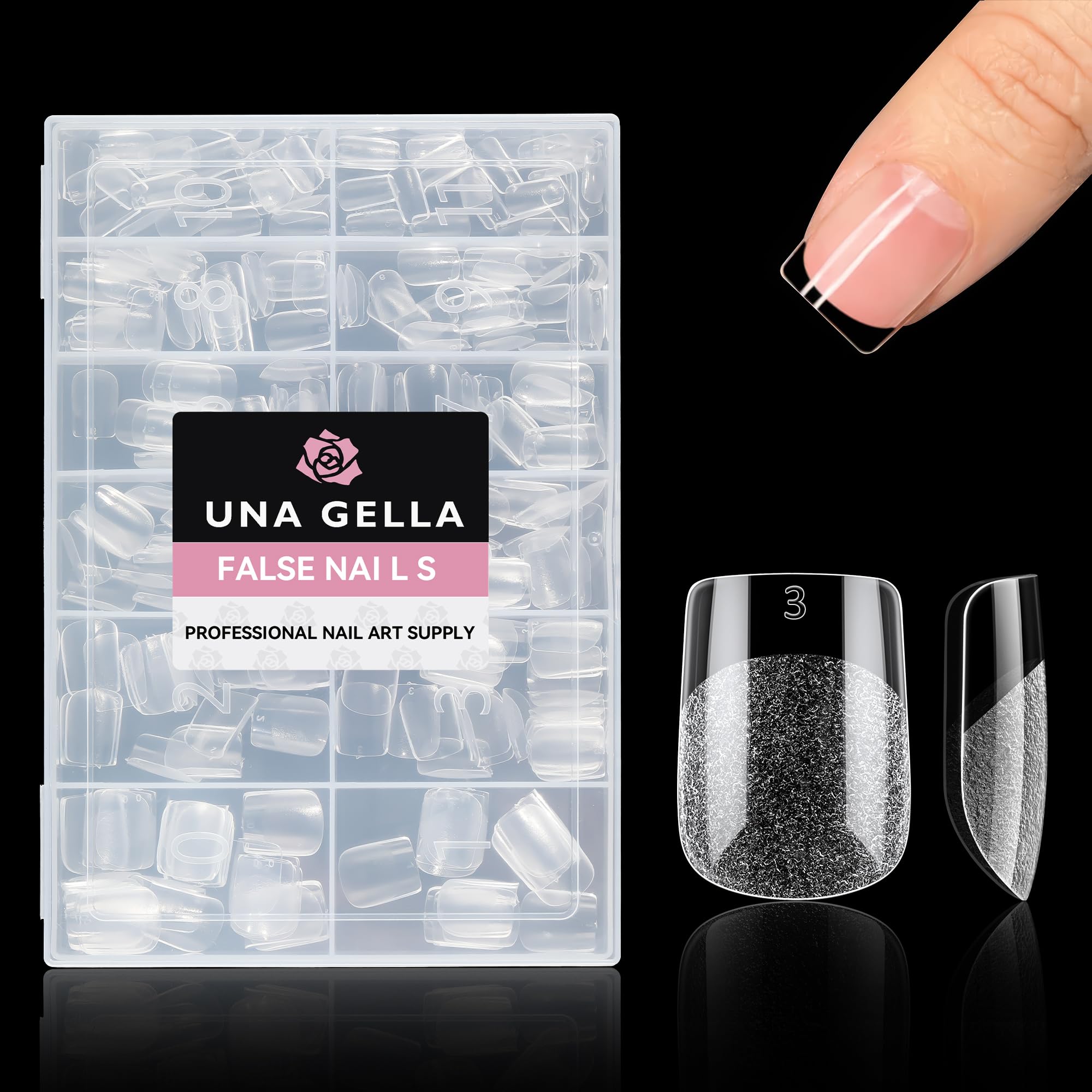 UNA GELLA tips for home DIY manicures and flexible styling.