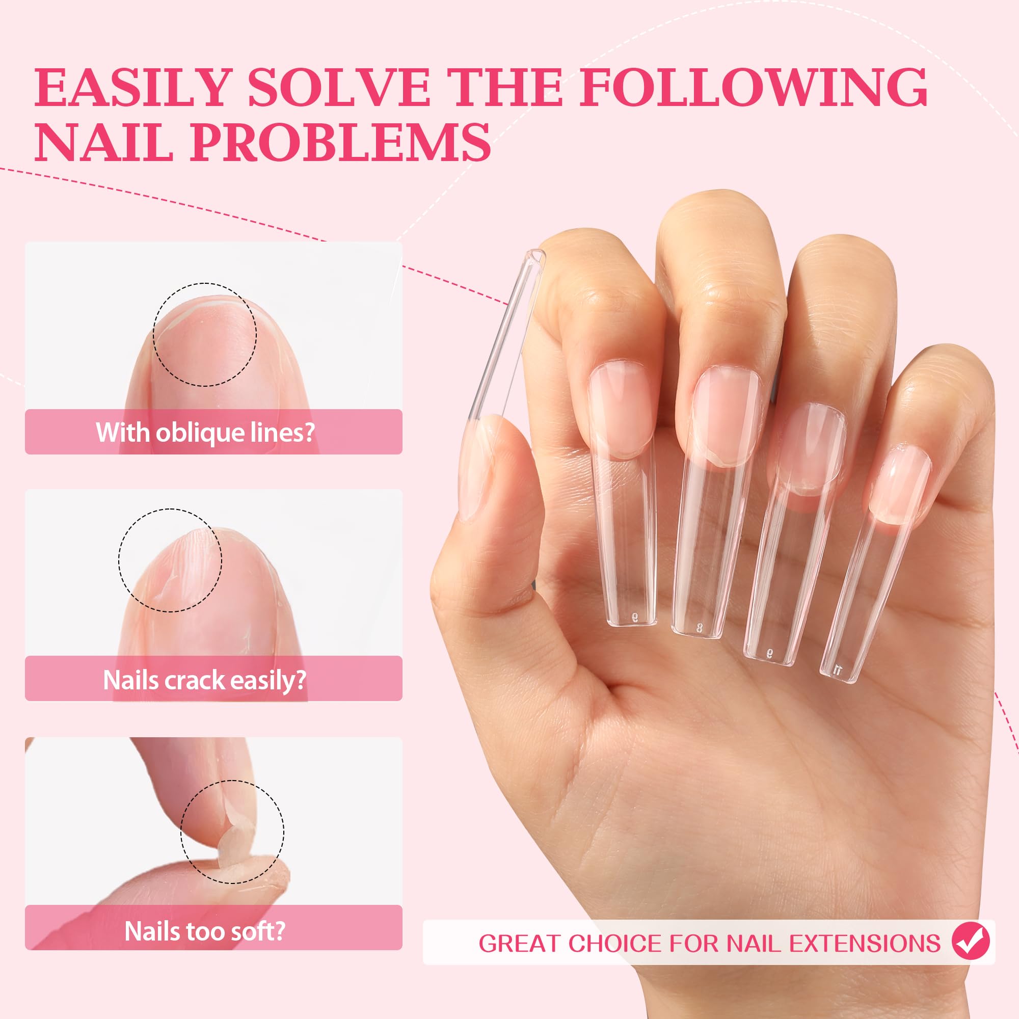 UNA GELLA 12-size chart shows quick size matching for a perfect fit.