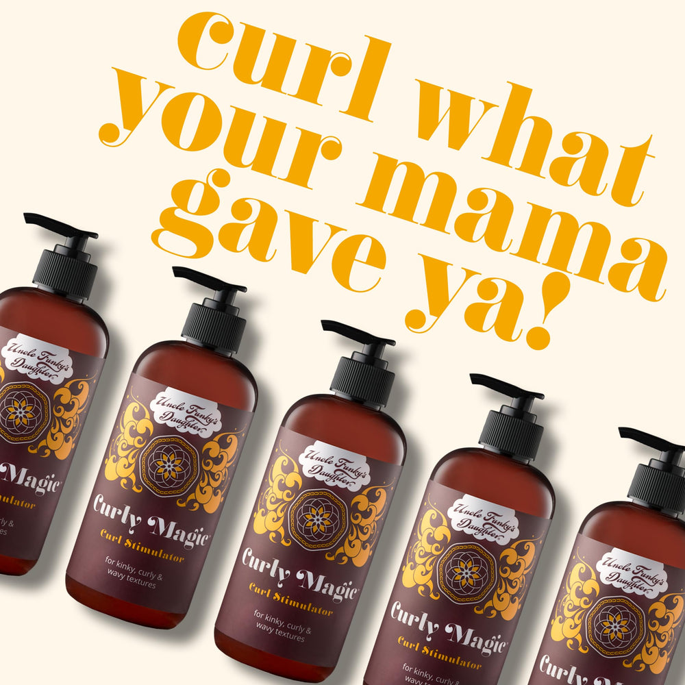 Uncle Funky's Daughter Curly Magic Stimulator defines curls with flexible hold