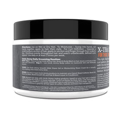 Uncle Jimmy X-TRA Curl-Kicker frizz-control finish for polished, carefree curls.