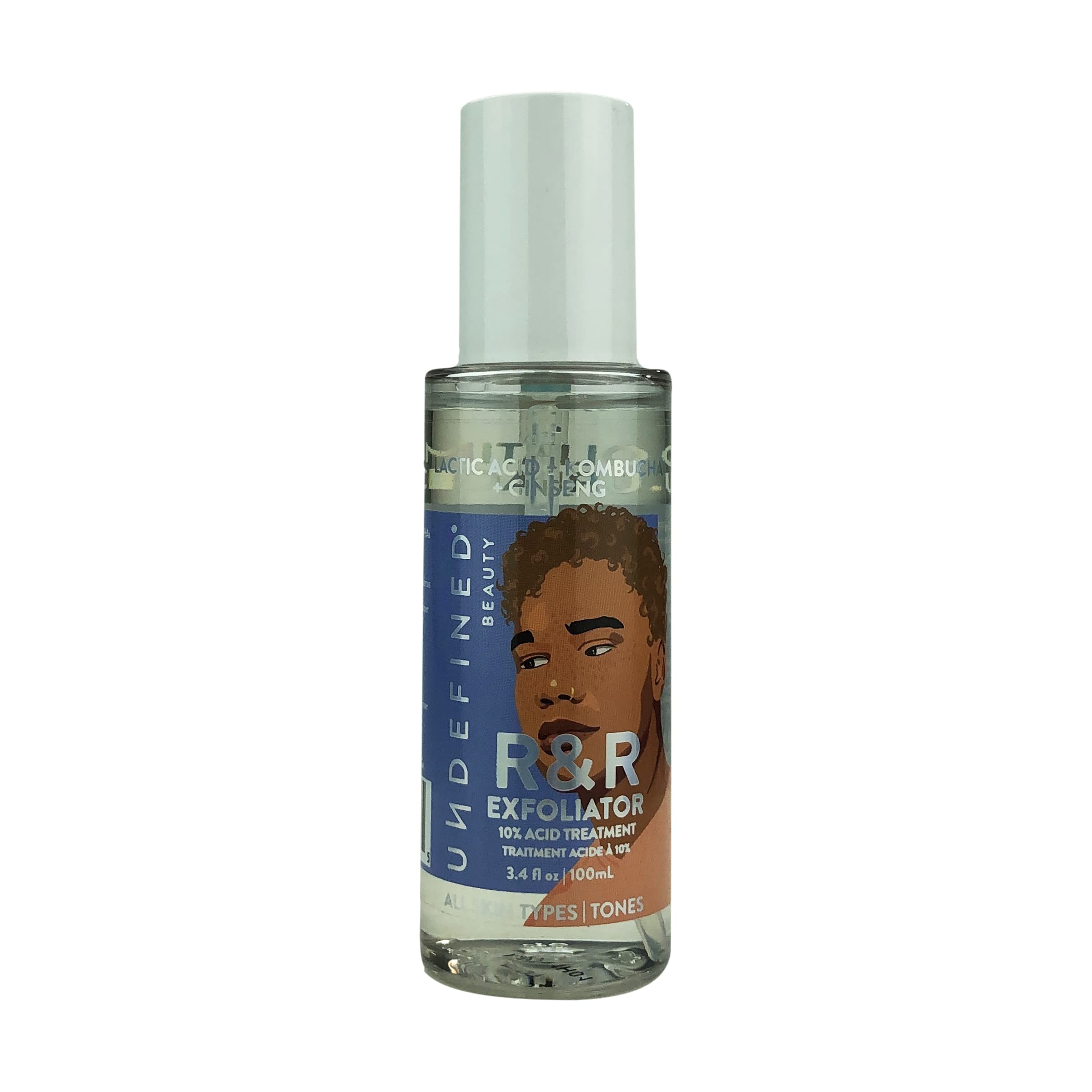 Undefined Beauty R&R exfoliator Niacinamide close-up noting pore refinement potential