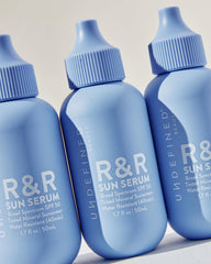 Undefined Beauty R&amp;R Sun Serum application tip shows easy, streak-free use.