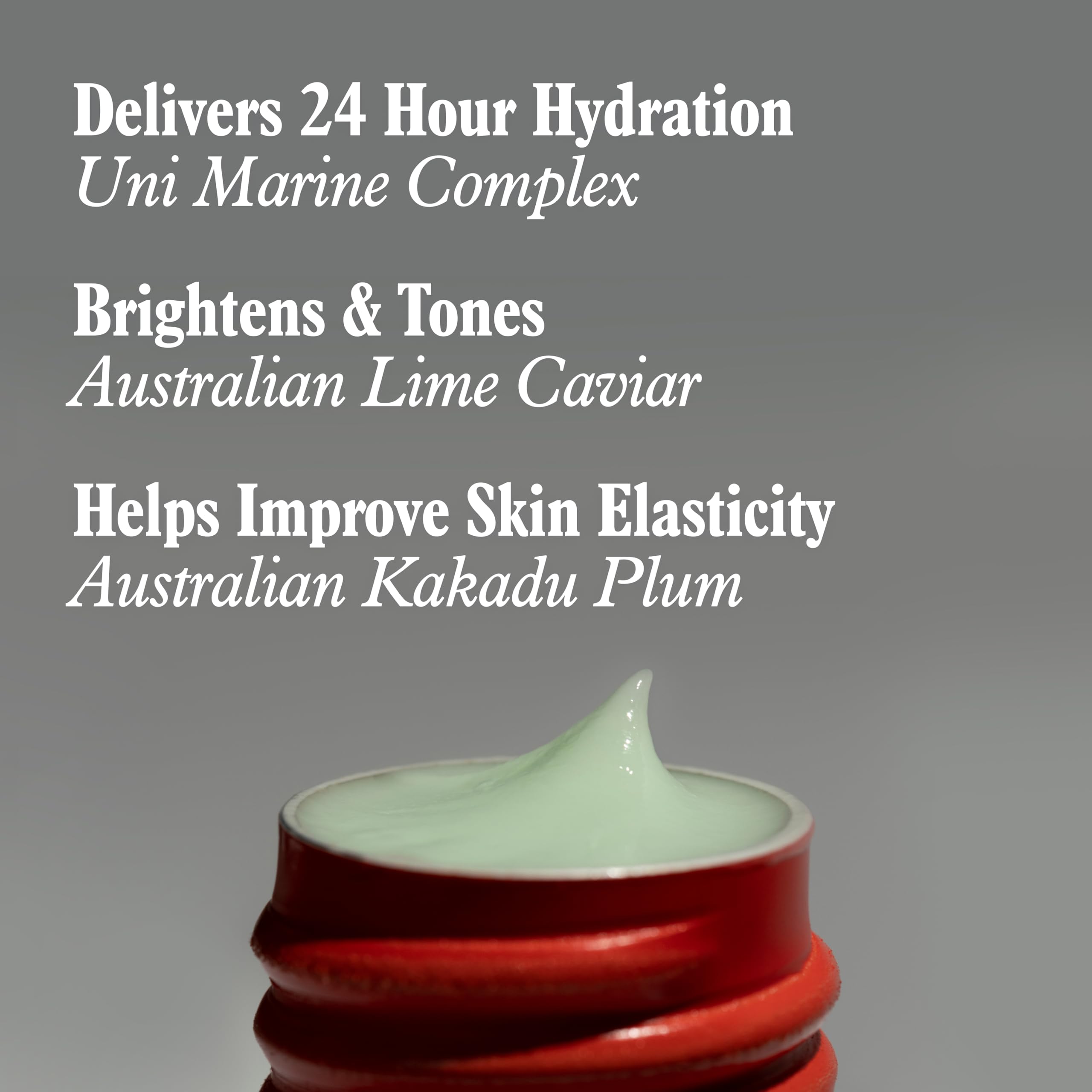 Uni 24-Hour Hydrating Body Serum Lime Caviar exfoliation for renewed softness