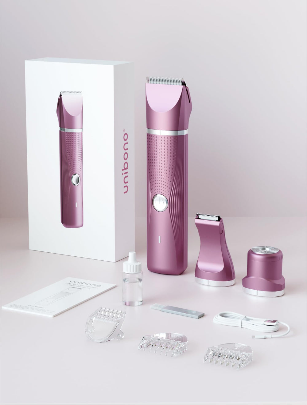 Unibono travel kit with compact pouch keeps attachments organized