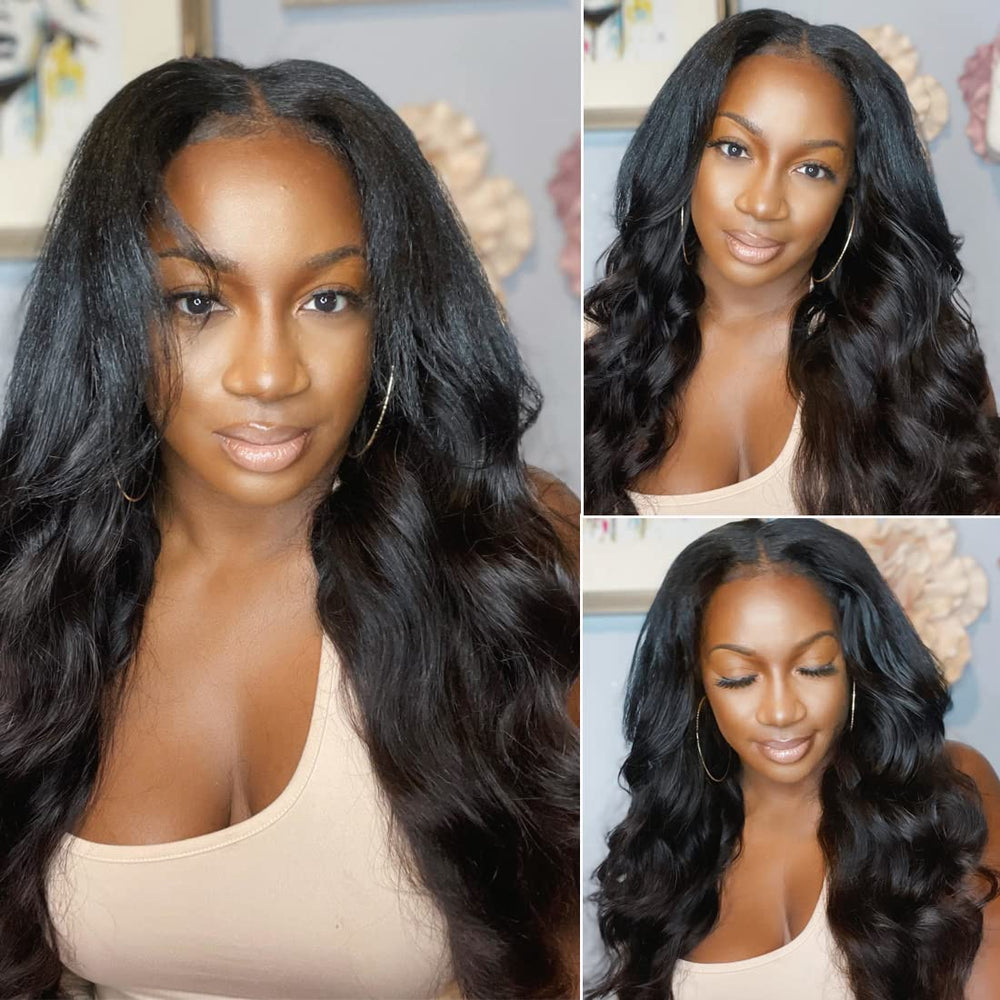UNICE V Part Wigs glueless clip-in system demonstrates fast, secure styling