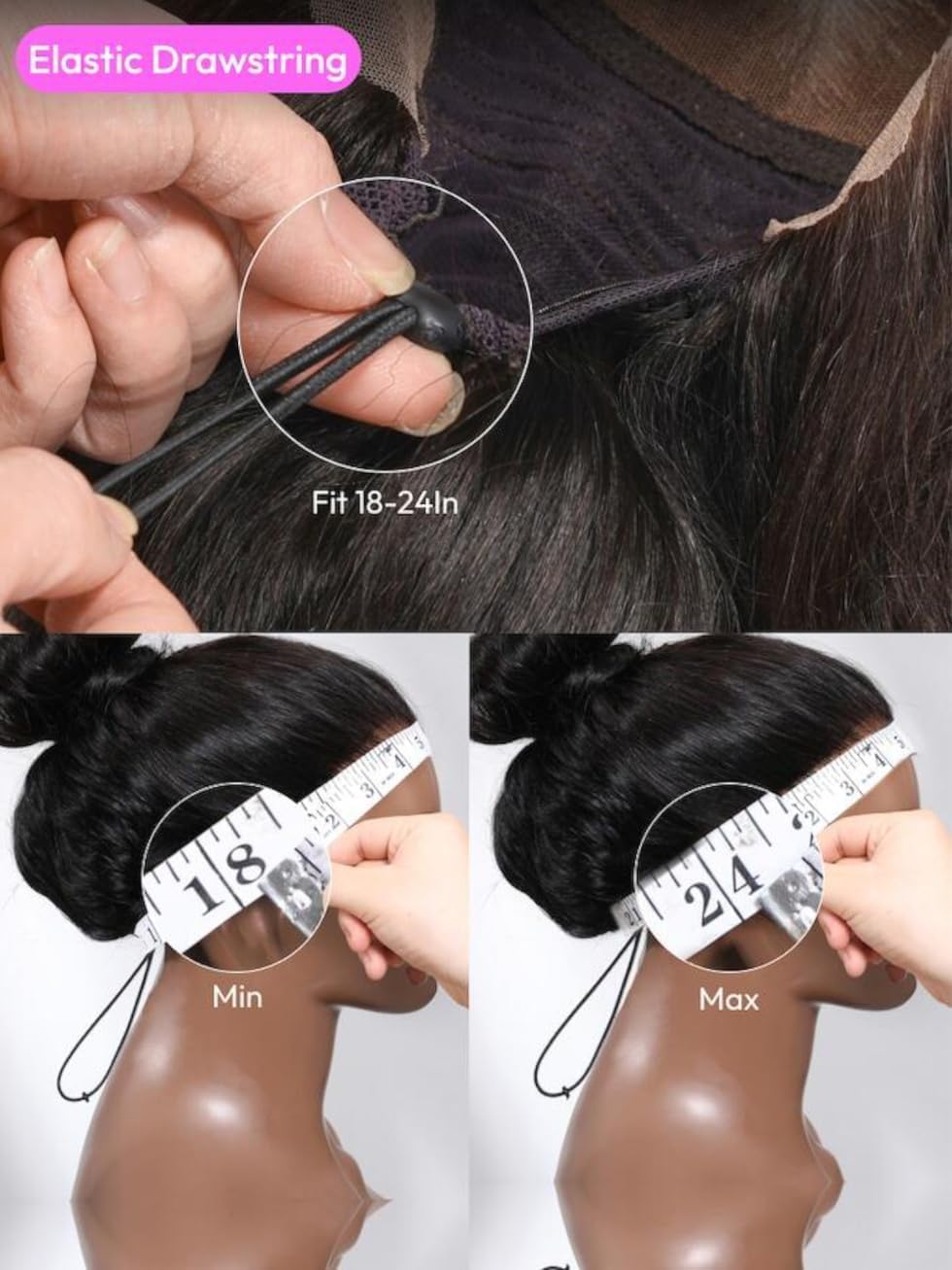 UNICE Yaki Straight Bob Wig 7x5 lace front enabling versatile styling