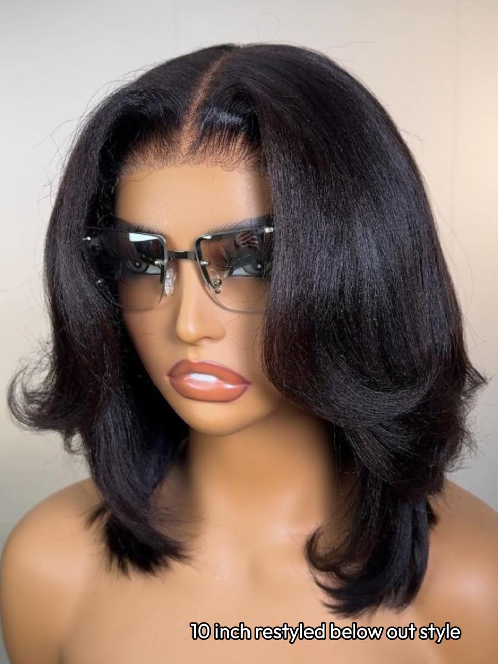 UNICE Yaki Straight Bob Wig pre-plucked hairline for natural look