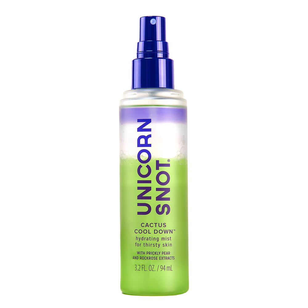 Unicorn Snot Cactus Cool Down bottle delivers desert hydration for refreshed skin