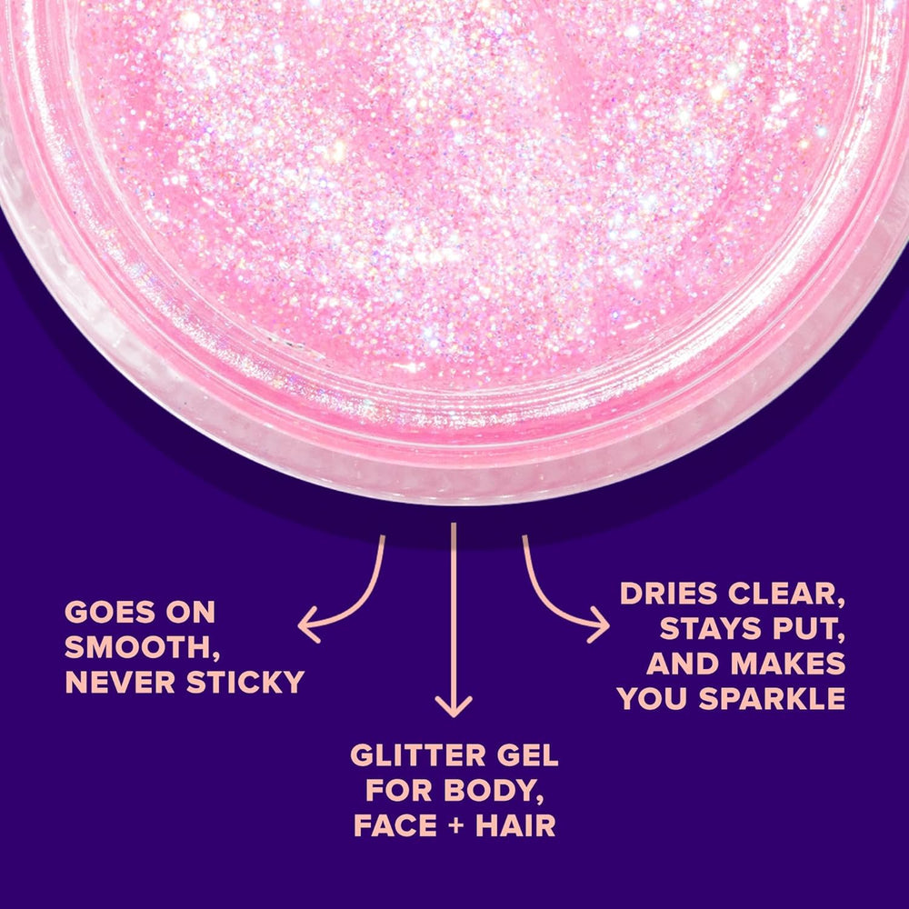 UNICORN SNOT holographic glitter gel Bling for hair and skin shimmer
