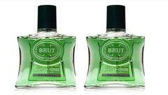Unilever Brut Aftershave Original bottle with iconic citrus-herb scent for post-shave refresh.