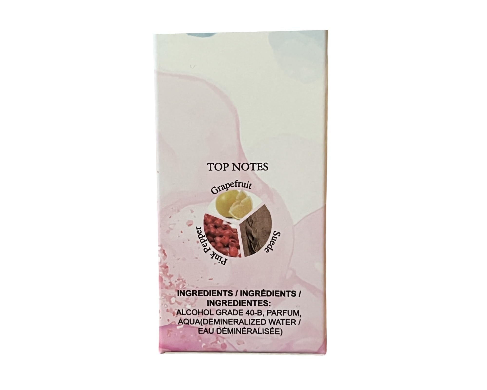 United Scents Amazing Things Pour Femme top-notes grapefruit provide a bright opening.