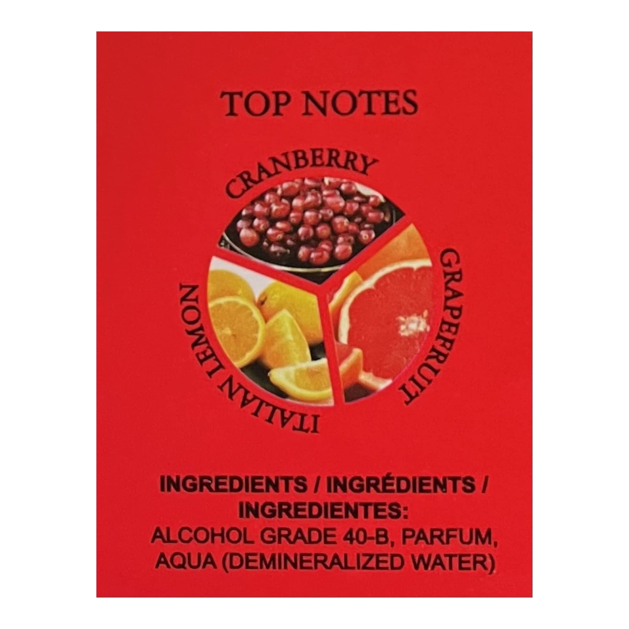 United Scents Red Intense on-skin view, balanced diffusion for day-to-night wear