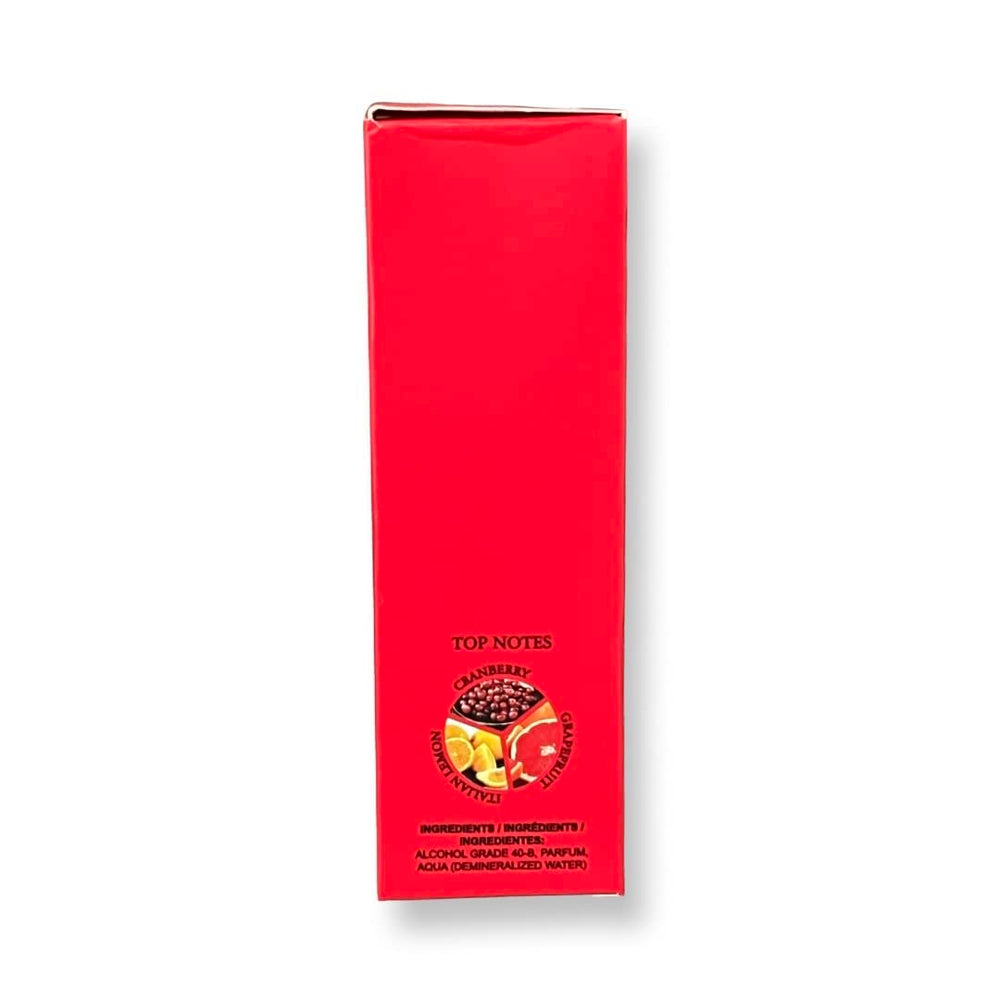 United Scents Red Intense packaging box, gift-ready presentation