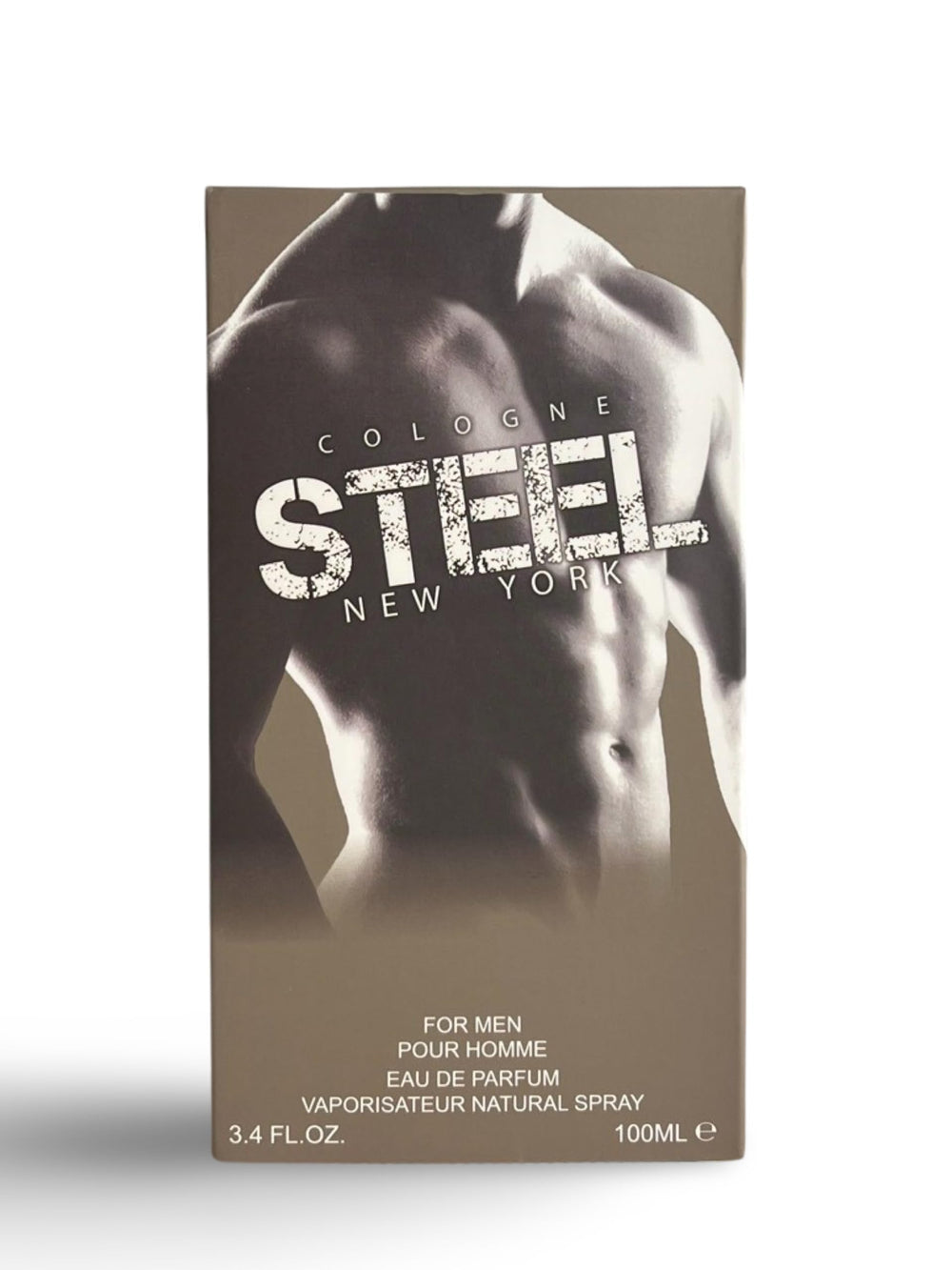 Close-up of Steel New York cap for premium grooming ritual