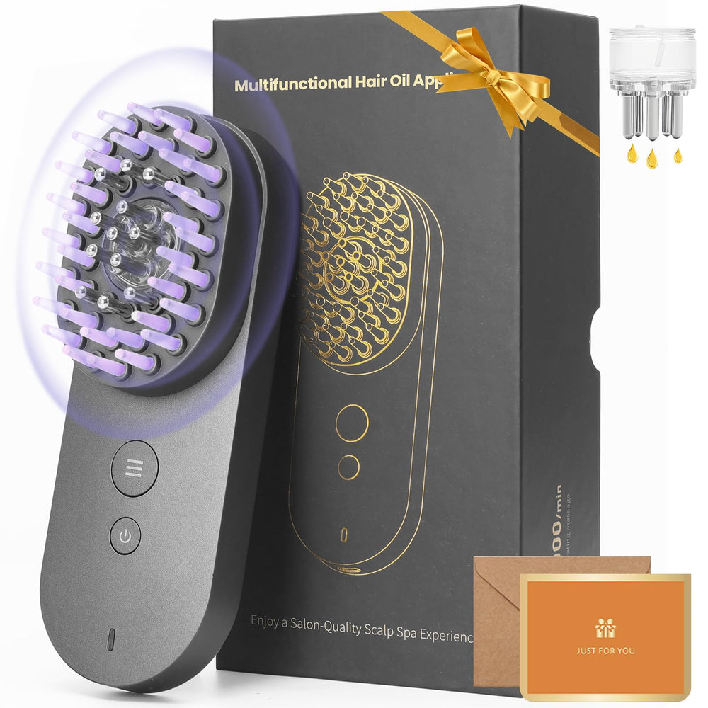 UNIWA scalp-massager-brush delivers gentle, relaxing scalp massage.