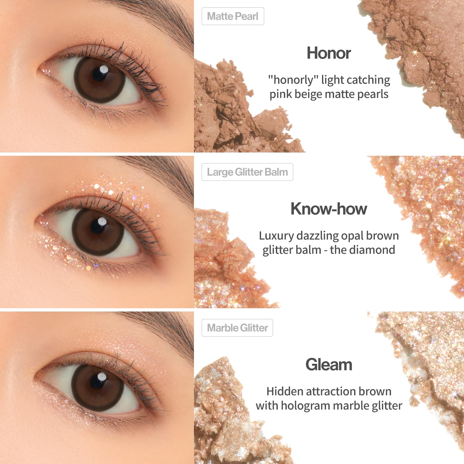 UNLEASHIA Glitterpedia No.2 long-wear test demonstrates color longevity.