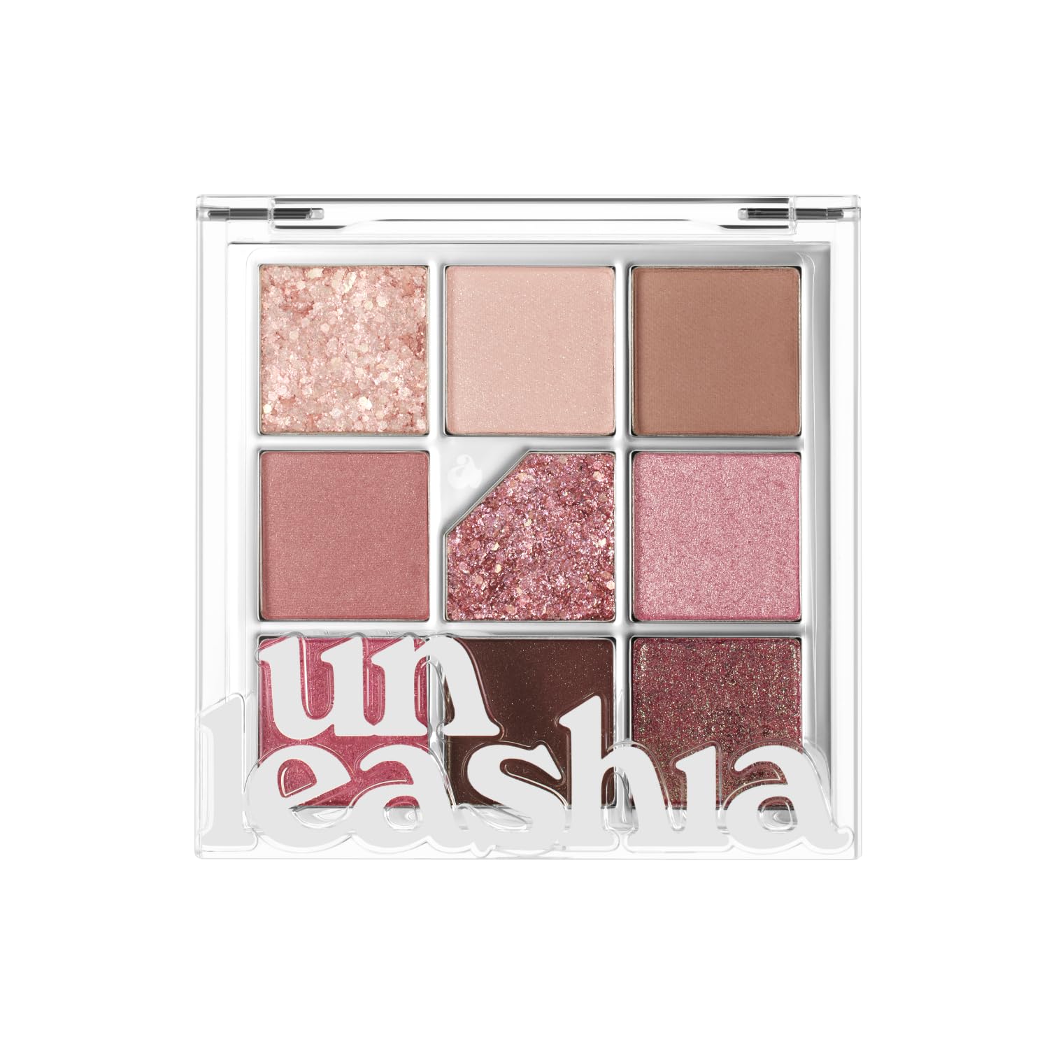 UNLEASHIA Glitterpedia No.5 Dusty Rose cover; versatile glam tones for daily wear.