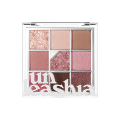 UNLEASHIA Glitterpedia No.5 Dusty Rose cover; versatile glam tones for daily wear.