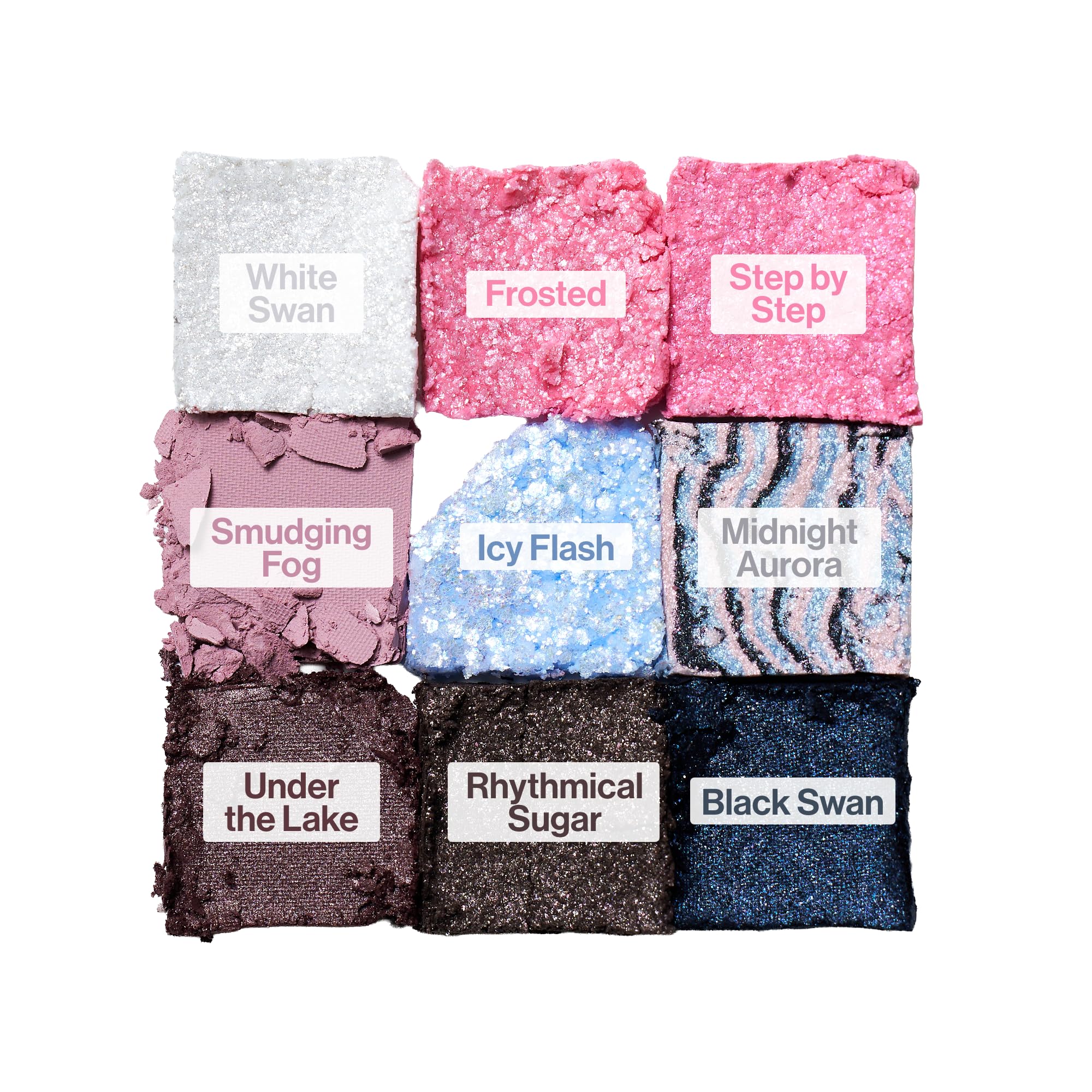 UNLEASHIA Glitterpedia application demo demonstrates smooth, blendable formula for beginners