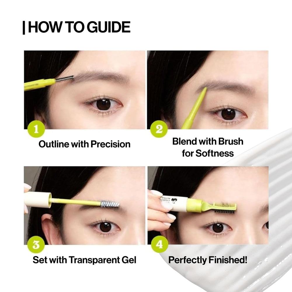 UNLEASHIA precise brow definition for everyday wear.