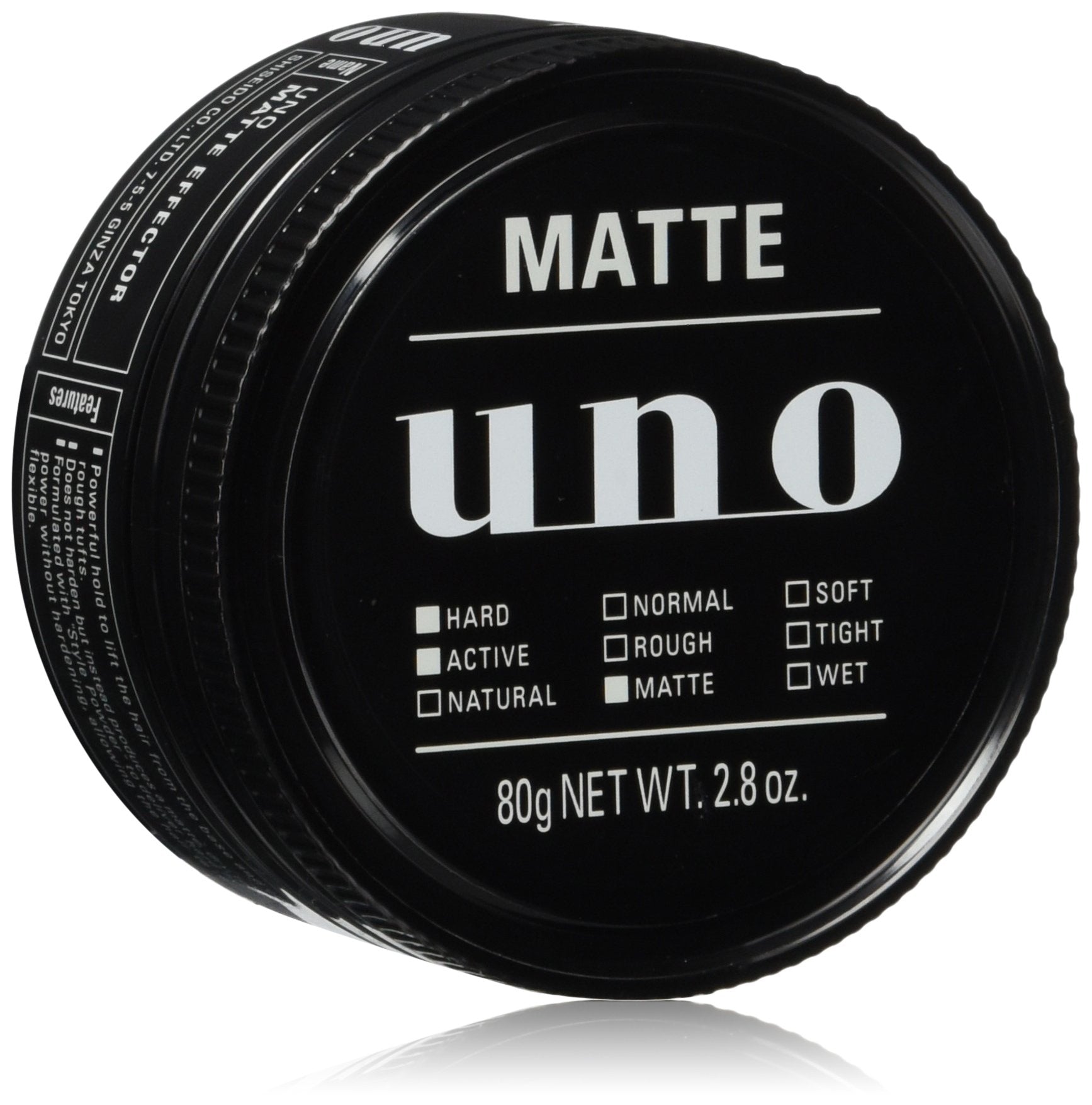UNO mat effector 80g wax AF27 bottle setup showing root lift for volume