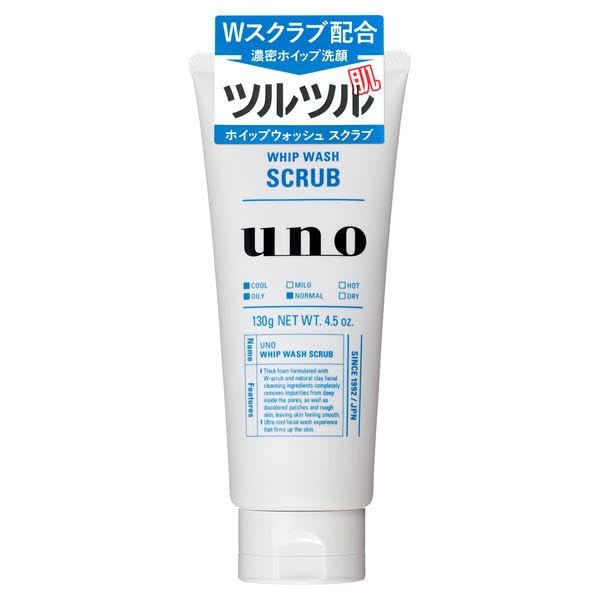 UNO WHIP WASH bottle front, ideal for a refreshing daily cleanse.