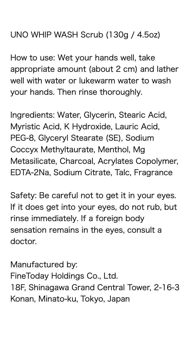 Lather and foam signal a refreshing cleanse during use.