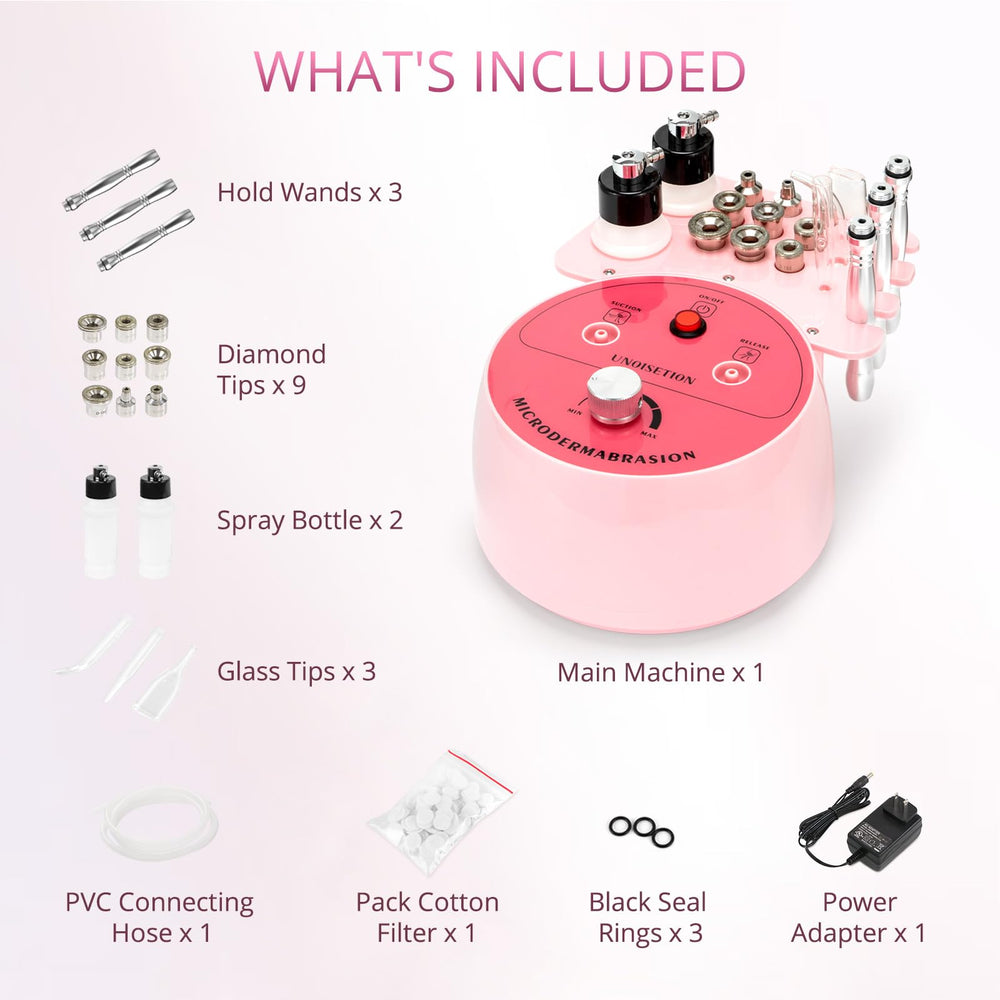 UNOISETION at-home spa-like skincare results.
