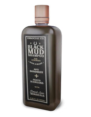 Unsocial Co. Shampoo bottle front shows clean packaging and thicker-hair benefits