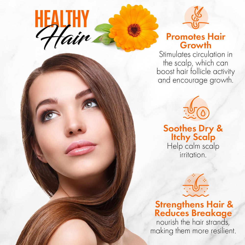 UNSULLIED Calendula Oil on skin showing a light, quick absorption.