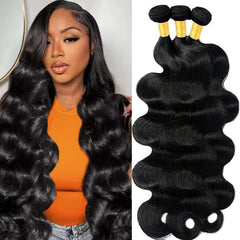 Unvizossa Body Wave 20-inch close-up texture for natural fullness