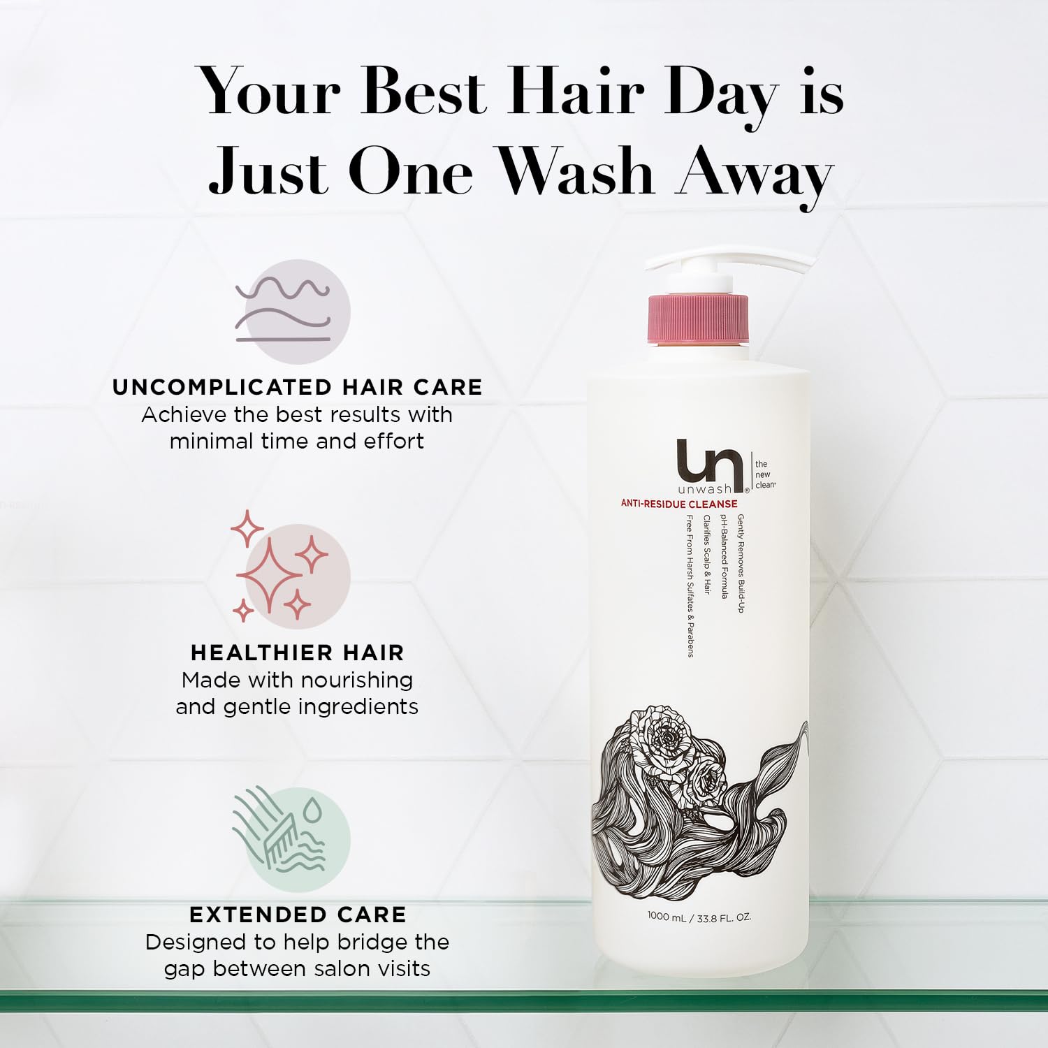 Unwash Anti-Residue Cleanse moisture-moringa-oil hint of added hydration.