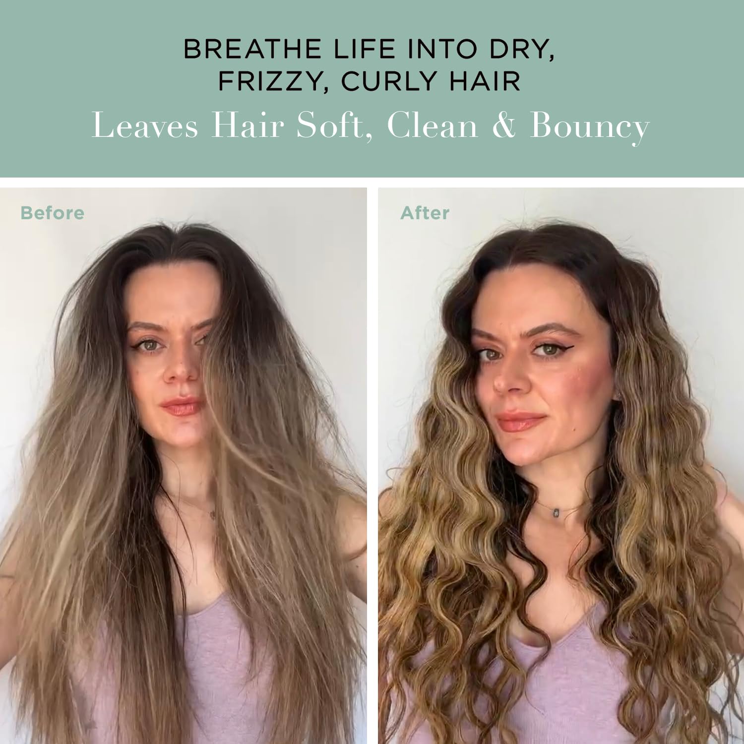 Silky strands after Unwash hydration boost
