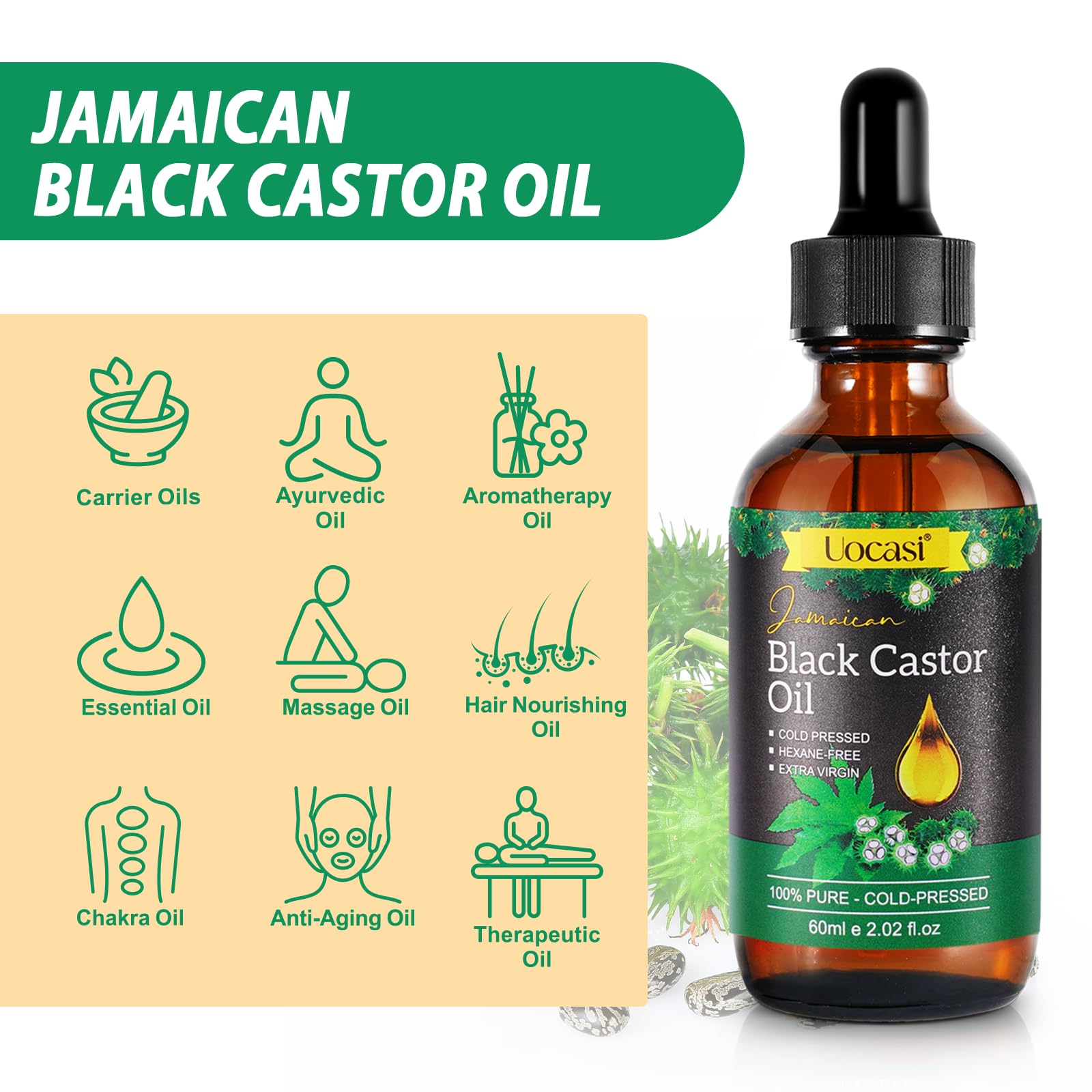 Uocasi foot and body massage oil supports soothing self-care routines.
